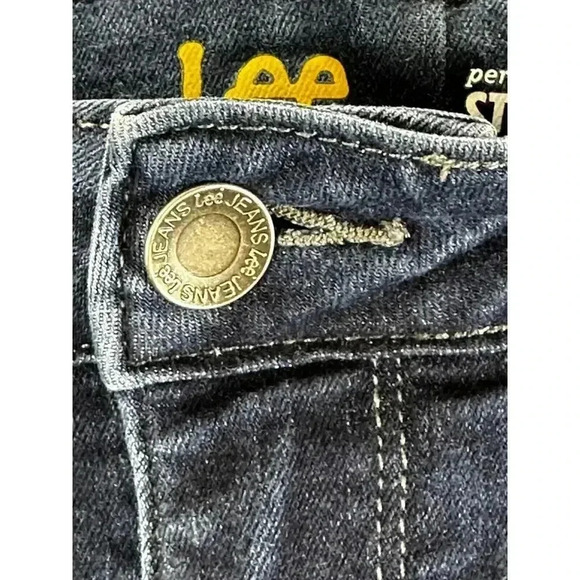 Lee Perfect Fit Straight leg‎ Women's size 16 Dark Blue Denim jeans - Picture 12 of 13